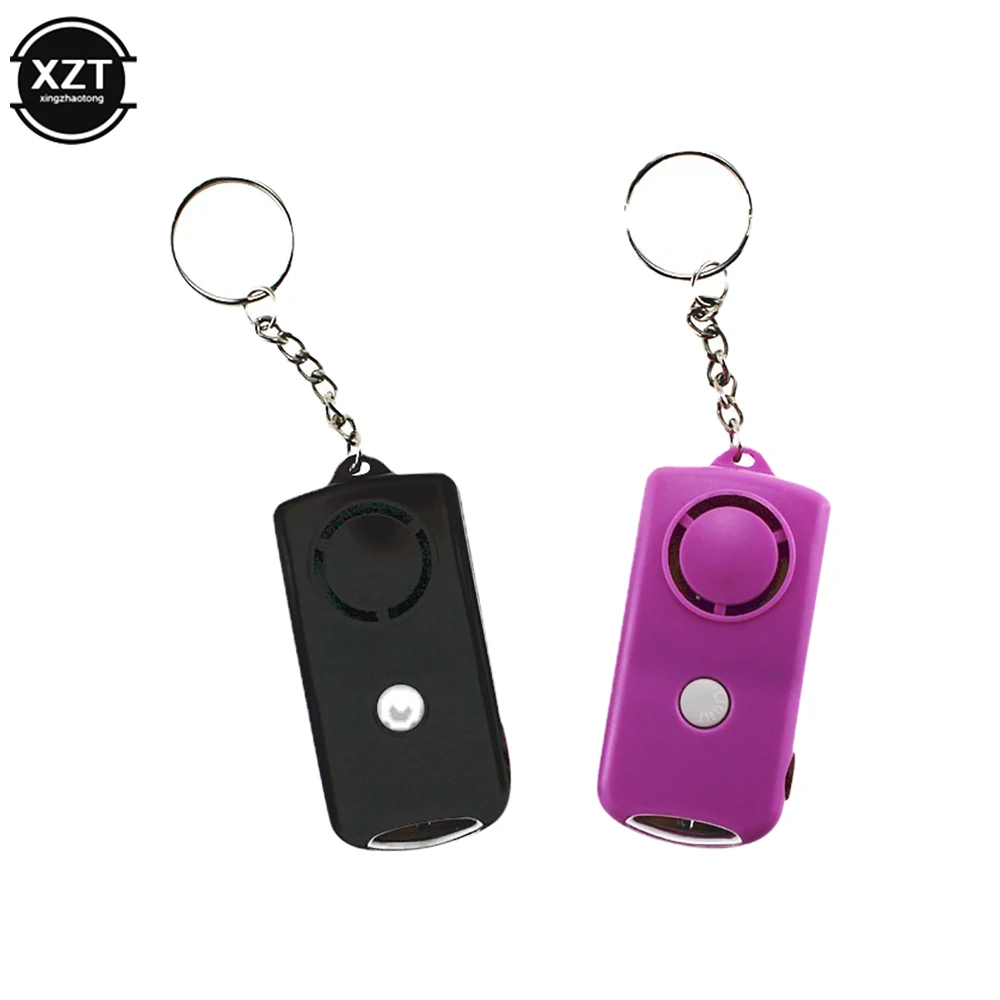 

Wolf Proof Personal Alarm 130dB Safety Scream LED Light Emergency Alarm Keychain for Children/Girls/Elderly Self-defense Device