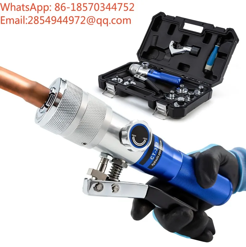 CT/VG-300A Hydraulic Tube Expander & Flaring Tool for Refrigeration Copper Aluminum Pipe AC Fridge Repair