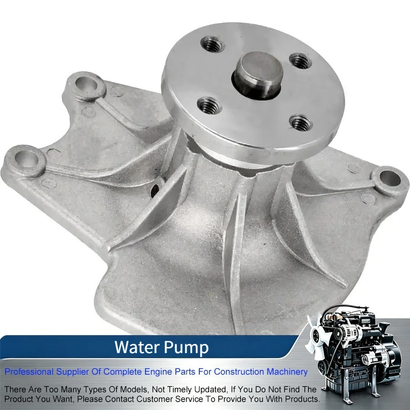 ME993473 ME200411 ME996789 Water Pump For Mitsubishi Engine 4M40 For Sumitomo SH75 SH60 For Caterpillar CAT E307 E308 Excavator
