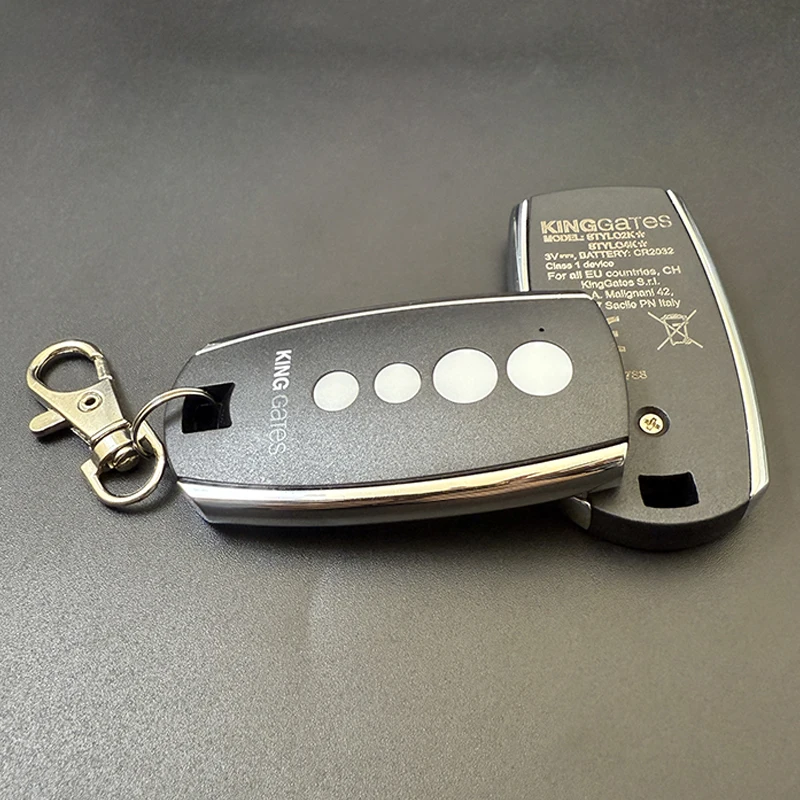 For KINGGATES STYLO 2K 4K Garage Door Remote Control 433MHz Rolling Code Compatible With KING GATES STYLO4 2 Gate Remote Control