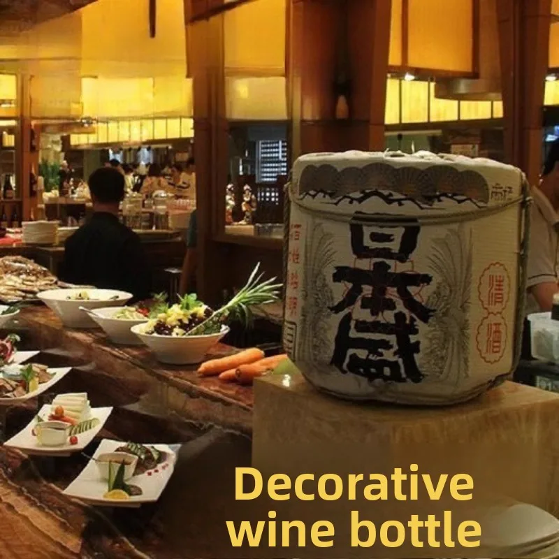 

Japanese-style decorative wine bottles, Japanese sushi restaurant decorations