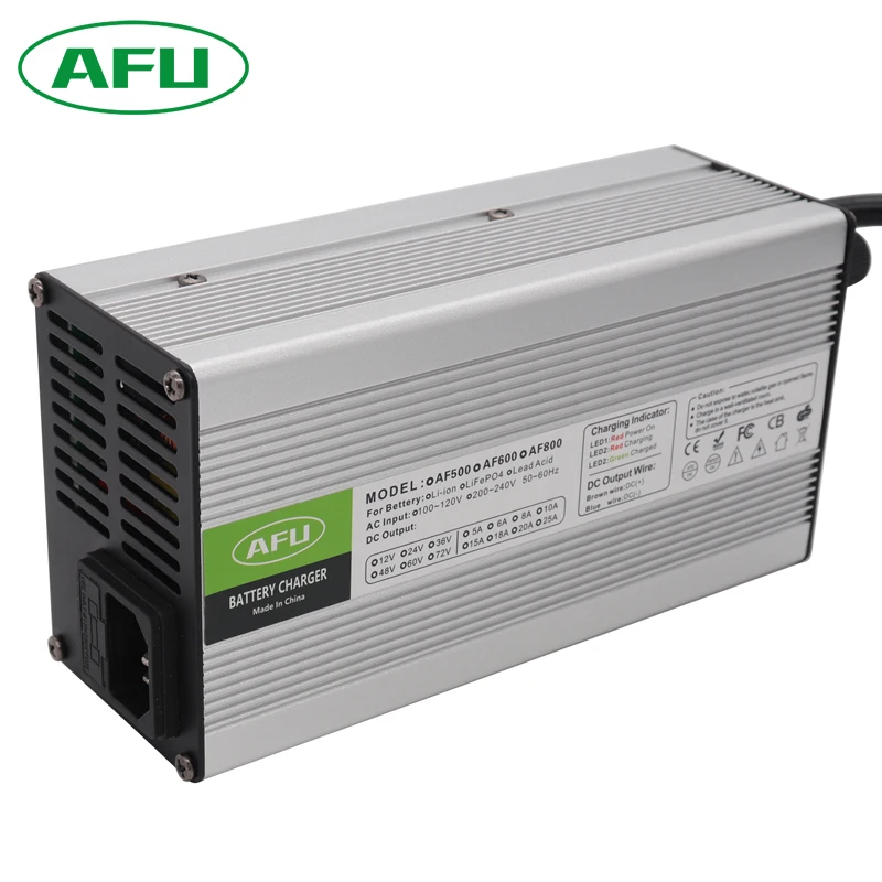 63V 10A Lithium Battery Charger For 15S 55.5V Lithium Li-ion High Quality Battery Charger