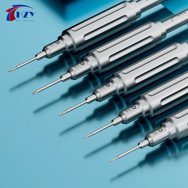 iFixes iTK5 5in1 Precision Mini Screwdriver Set Extra Hard S2 Steel Magnetic Bit for Phone LCD Screen Disassembly/Phone Repair