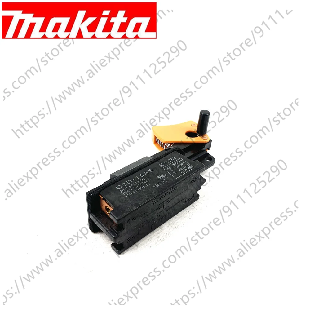 Công Tắc Cho Makita 9627 9000BL 9005B 9015DB GA7001L GA7911 9016DB 9607BL 9609B 9607B 9069HB 9069NB