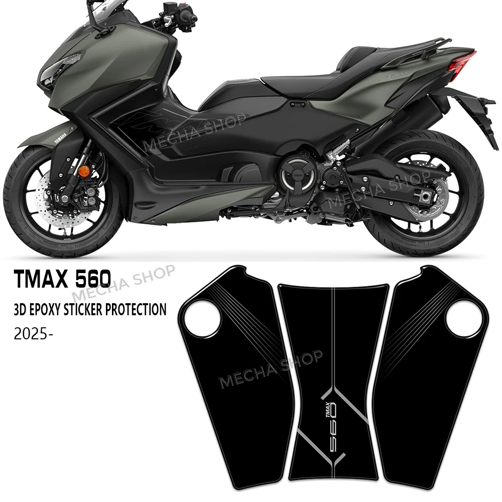 

Motorcycle Accessories 3D Resin Decal Kit For TMAX560 T MAX 560 2025 2026