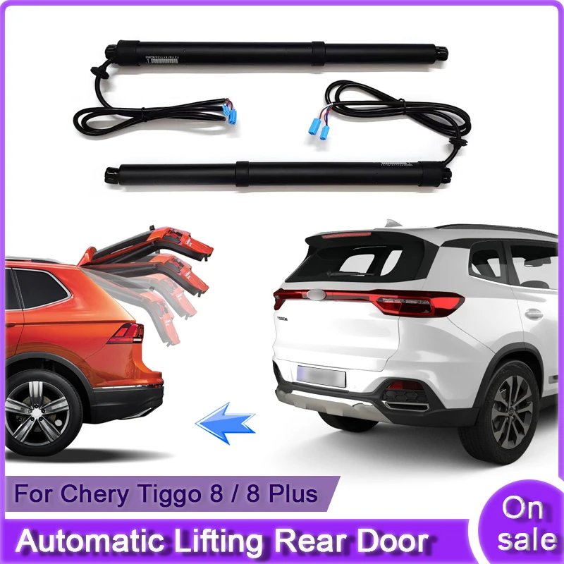 For Chery Tiggo 8/8 Plus 2018~2024 Car Electric Tailgate Lift System Kit Auto Tail Gate Opener Automatic Lifting Rear Door