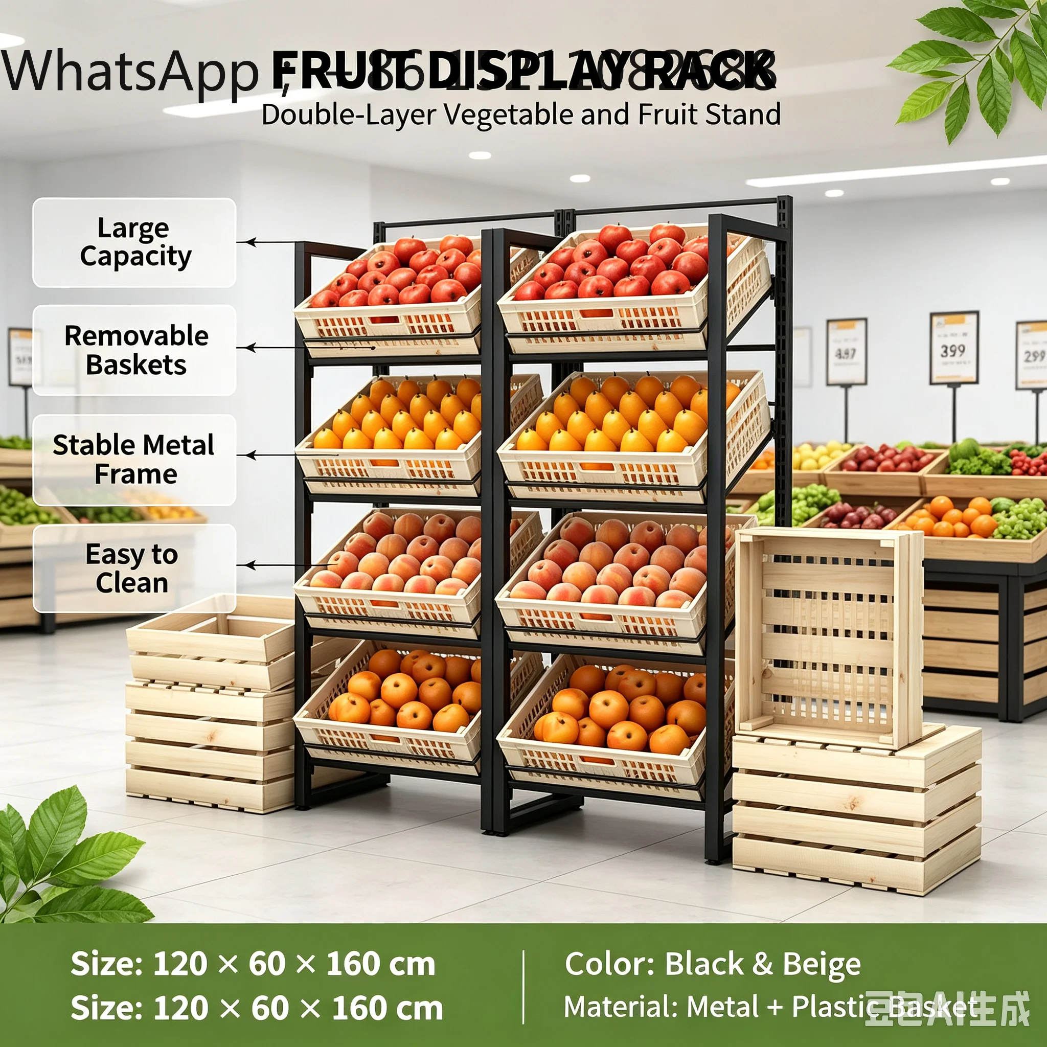 SCY kitchen household storage rack living room wine rack fresh supermarket fruit and vegetable multi-layer rack