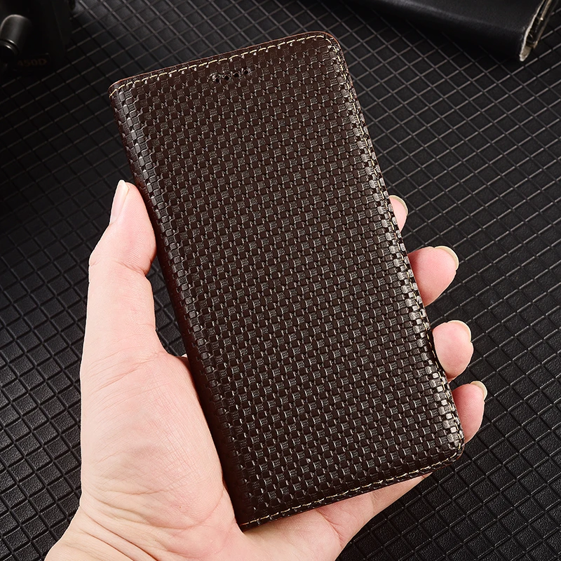 Business Genuine Leather Magnetic Flip Cover For Samsung Galaxy A11 A12 A21S A31 A41 A51 A71 A81 A91 Clas Case Luxury Wallet