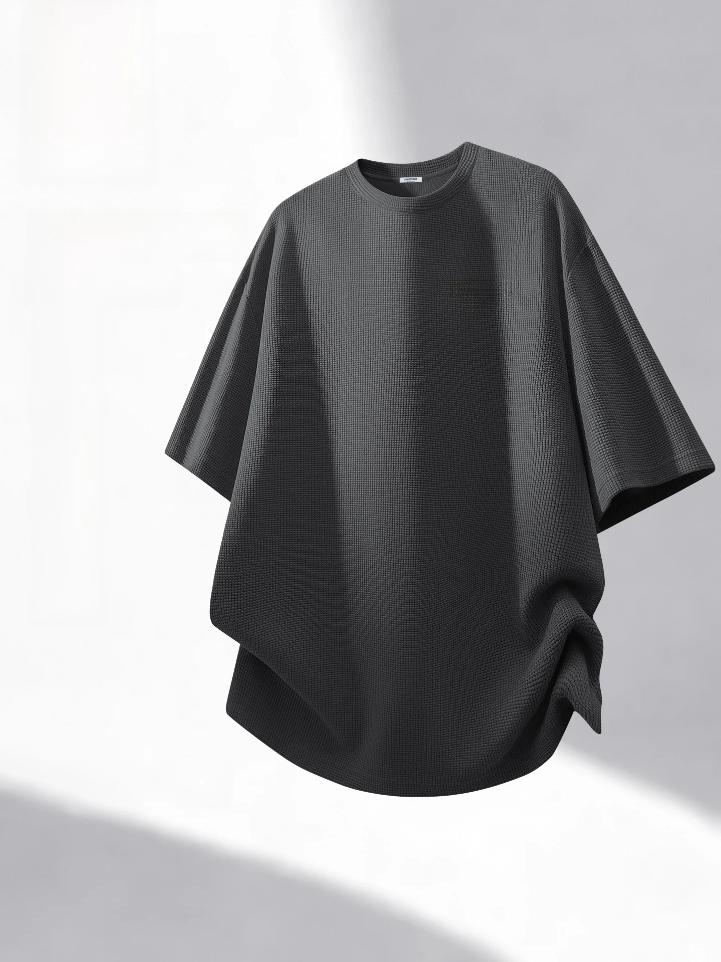 

Футболка с коротким рукавом, повседневная, летняя 2026, свободного кроя, с принтом, немнущаяся, из полиэстера и спандекса, с креативным забавным узором