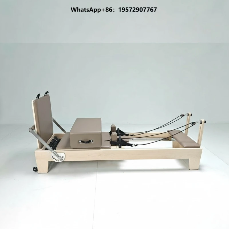 Factory Direct Commercial  Wood Pilate Core Bed Pilates Reformer for Studio Use Pilate Training Machine