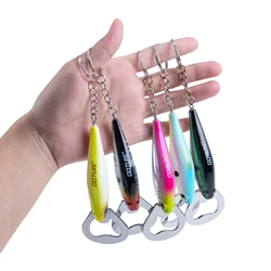 Goture Abridor Botellas Señuelo Pesca 3D – Llavero Duradero