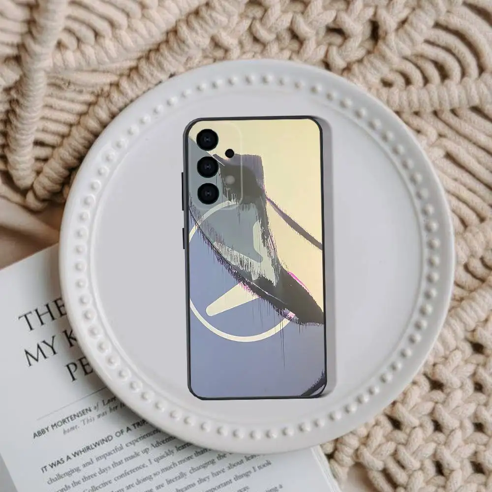 Funda de teléfono músico A-Aphex t-twin para Samsung Galaxy A73,72,51,53,52,71,22,5G,Note,J7,8,9 funda negra suave