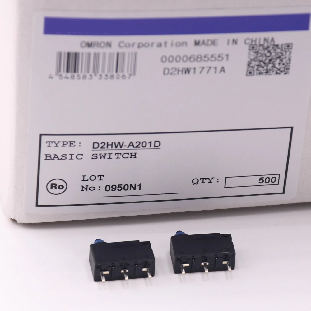 D2HW Original D2HW- A201D interruptor de acción rápida subminiatura sellado A201H para OMRON Micro interruptor de cerradura de puerta de coche