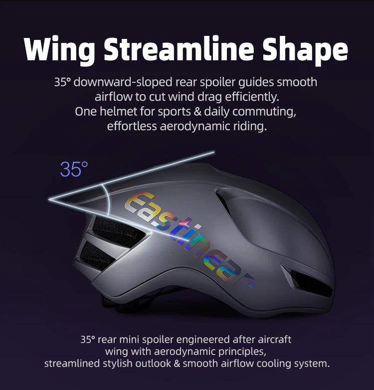 New Pneumatic Bicycle Helmet 3D Shock-Absorbing Lining Ventilated And Breathable Men's And Women's Road Mountain Safety Helmet