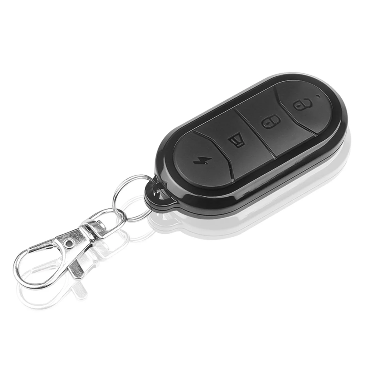 RISE 433MHz Garage Door Gate Remote Key Fob 4 Button Replacement Key Four Button Remote Control for Home Car Security