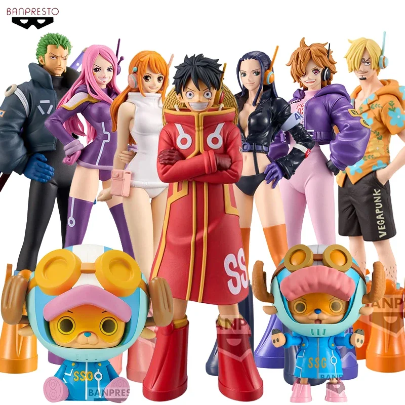 

Стандартная цельная обезьянка D. Оригинальные куклы Luffy Banpresto Nami Roronoa Zoro Tony Chopper Коллекционная модель куклы игрушки в подарок