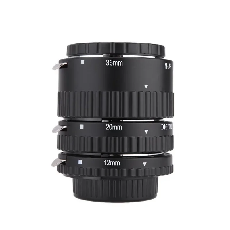 

Auto Focus Macro Extension Tube Ring for Nikon D7200 D7100 D5600 D5100 D5200 D5300 D3200 D3100 D850 D750 D610 D3300 D90