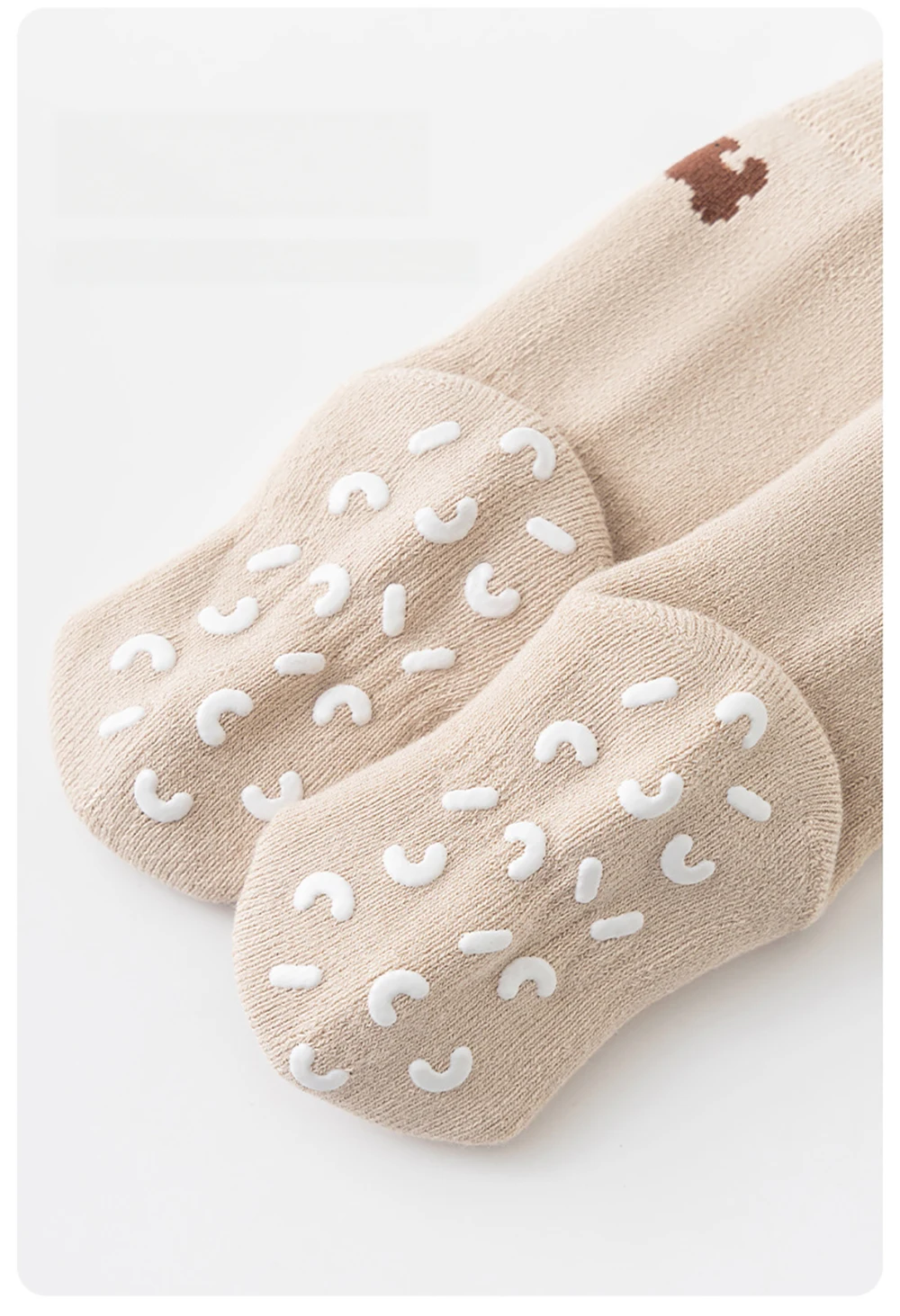 MILANCEL Kindersocken 0-5T Babysocken Winter Warme Verdickte Mädchen-Bodensocken Cartoon Kinder Rutschfeste Mittellange Socken – Detail 8