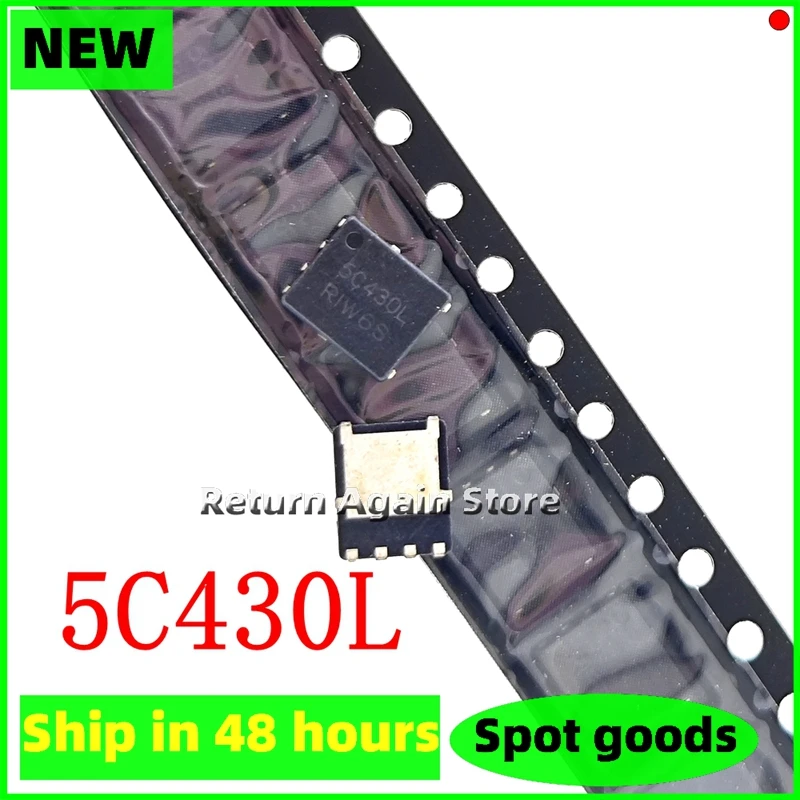 10PCS/LOT 5C430L  NTMFS5C430NLT1G SO-8FL DFN5X6