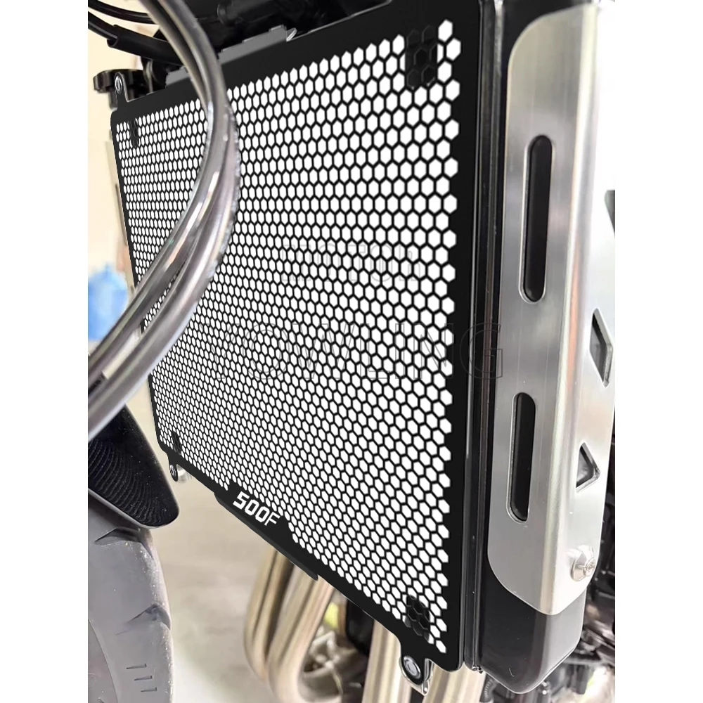 

For ZX MOTO 500 F 2025 2026 2027 Accessories Motorcycle Radiator Grille Guard Cover Protection Water Tank Shield FOR ZXMOTO 500F