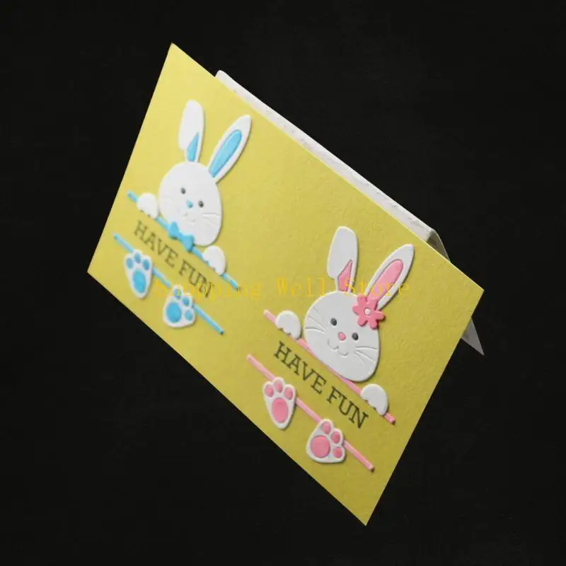 KX4B Bow Rabbit Metal Cutcut