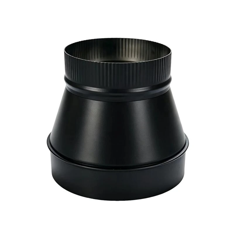 CYCLI-Stainless Steel Stove Pipe Reducer 15Cm To 20Cm Chimney Pipe Adapter