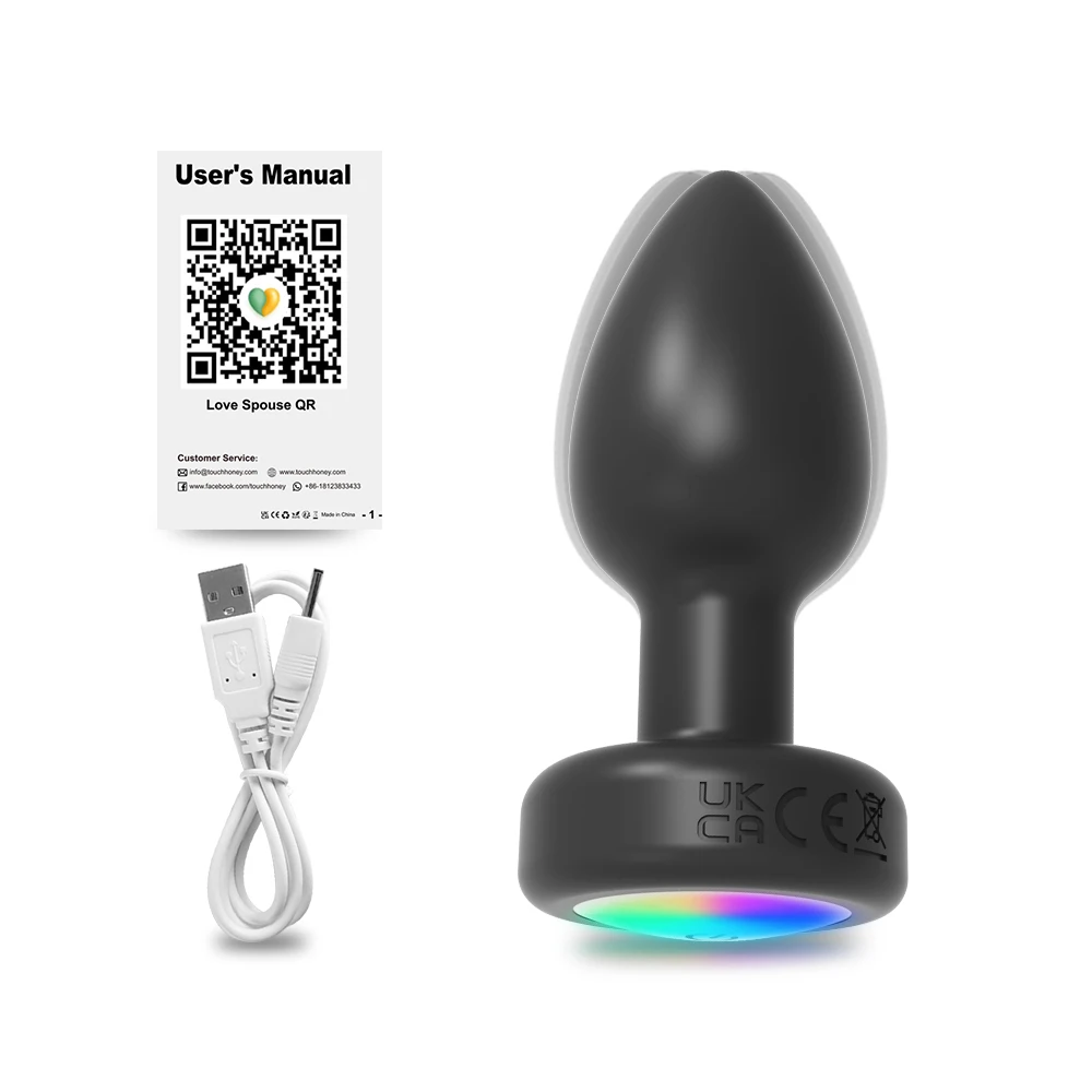 Wireless Anal Plug Vibrator with Light APP Remote Control Butt Plug  Prostate Massager Anal Trainer Sex Toys for Women Men Adult - AliExpress 66