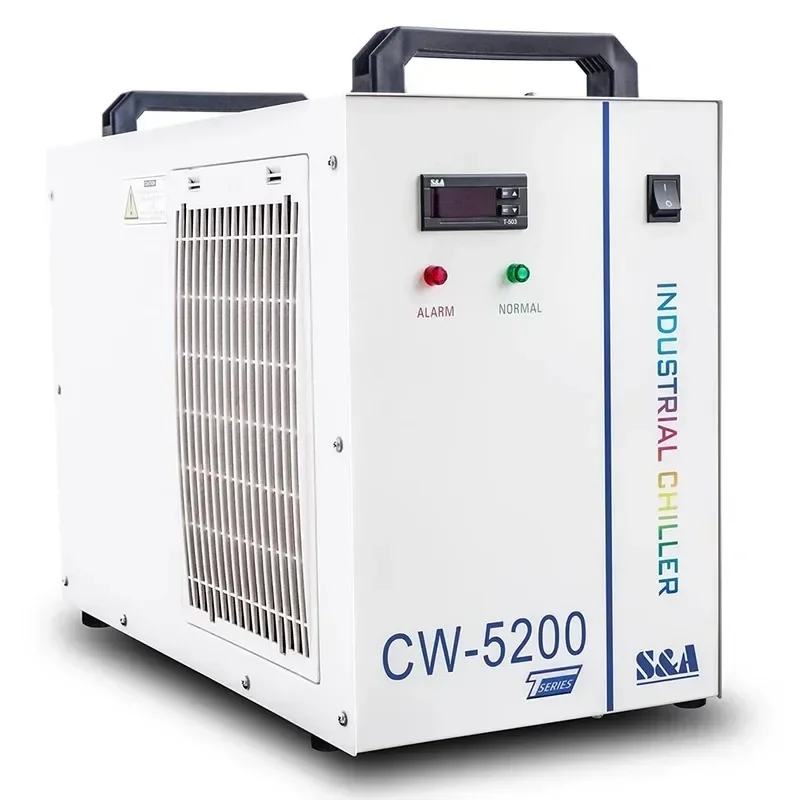 CW3000 industrial chiller cutting machine CW5200 engraving machine water tank spindle chiller