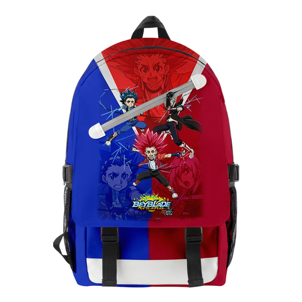 Popular Novelty Beyblade Burst Evolution School Bags Unisex 3D Print Oxford Waterproof Notebook multifunction Travel Backpacks