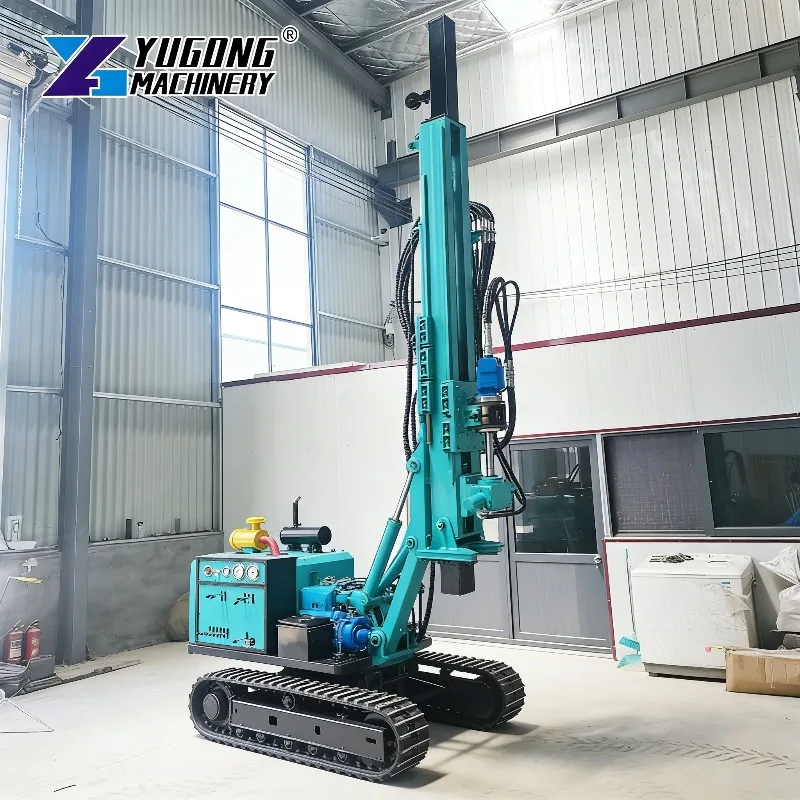 Full Hydraulic Core Drilling Rig 300m Depth Crawler Mounted Geological Exploration Diamond Core Drilling Machine