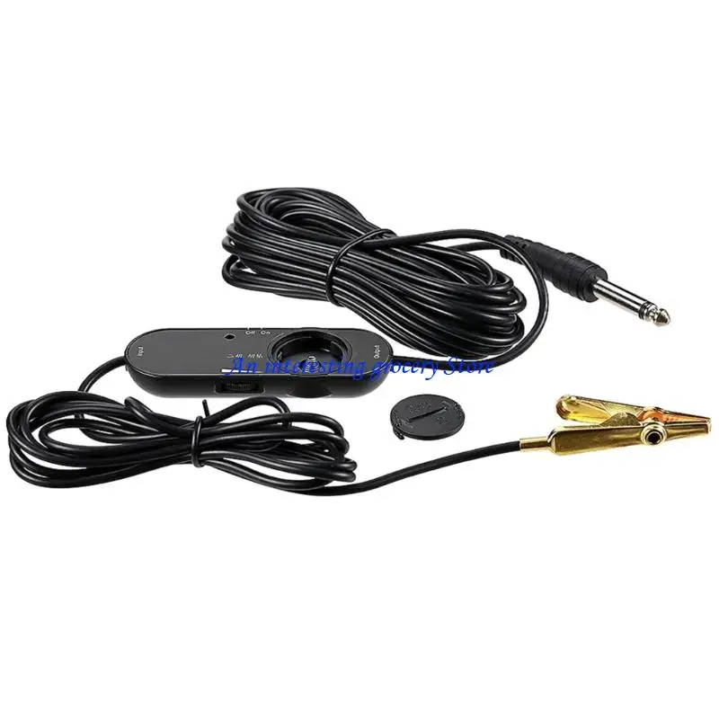 

652D Ergonomic Design Pickup Attachment for Musical Tools Such as Violin Guitar Music Instruments 6.3mm Link Light Portable