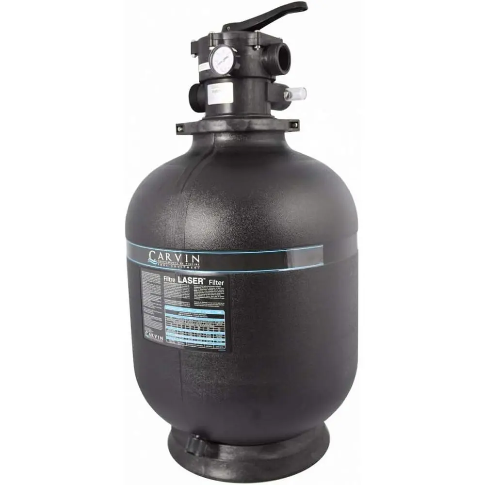 

16 Sand Filter System for Above Ground Pools up to 16,000 Gallons | 140 lbs. Capacity | Tank Only