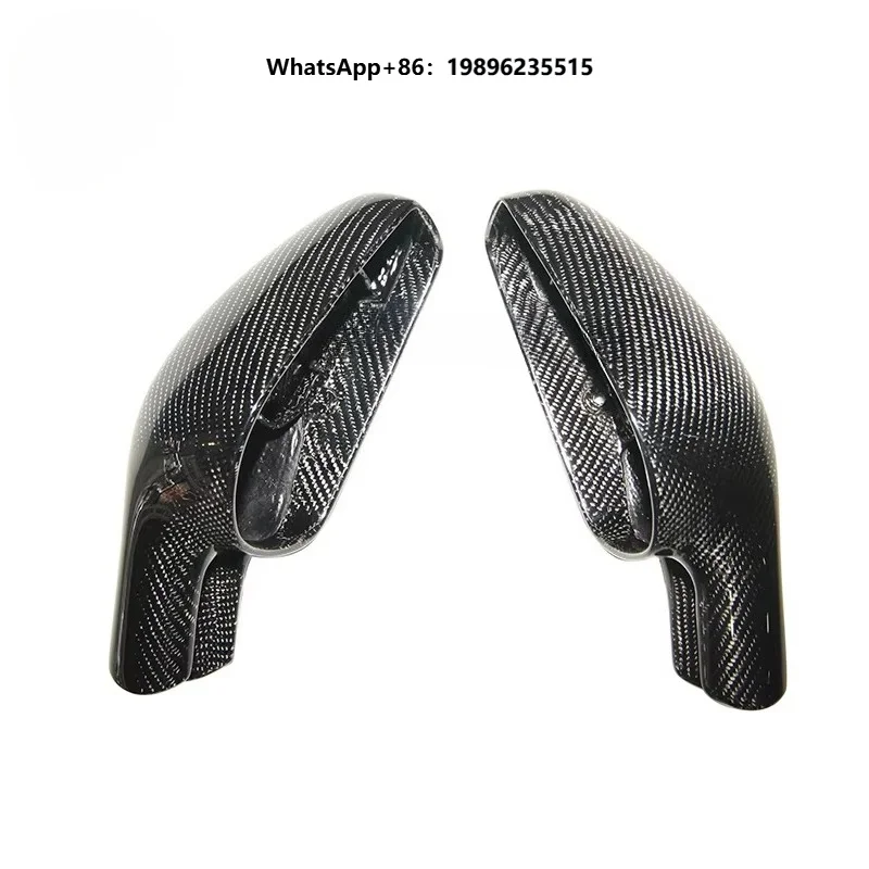 High Quality Carbon Fiber Replacement Parts Exterior Rear Side Mirror Covers for F430 OEM Rearview Mirror Cover