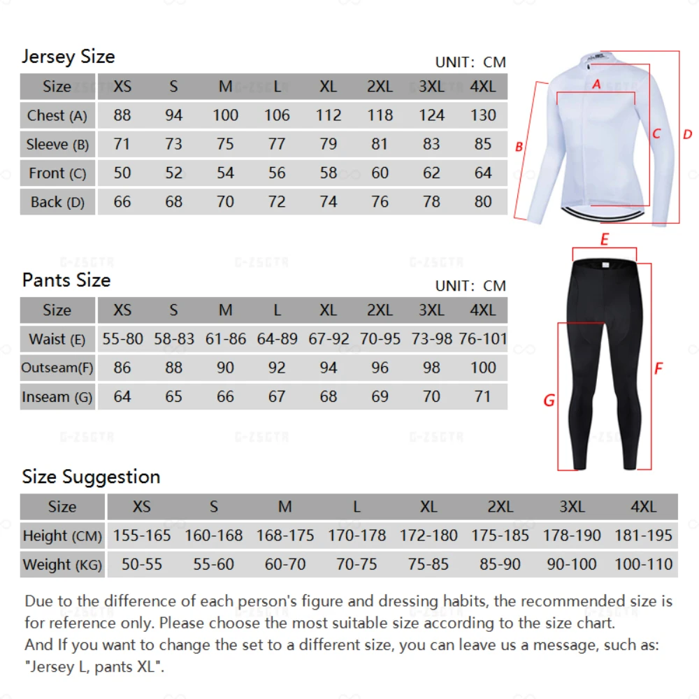 Cycling Mens Long Sleeve Cycling Jersey MTB Cycling Clothing Breathable Bicycle Maillot Ropa Ciclismo Bike Clothes Sportwear