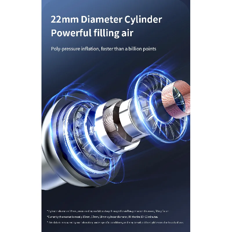 جهاز معزز بطارية بنك الطاقة المحمول بقدرة 16000 مللي أمبير في الساعة مع مضخة هواء وشاحن للهاتف المحمول #5