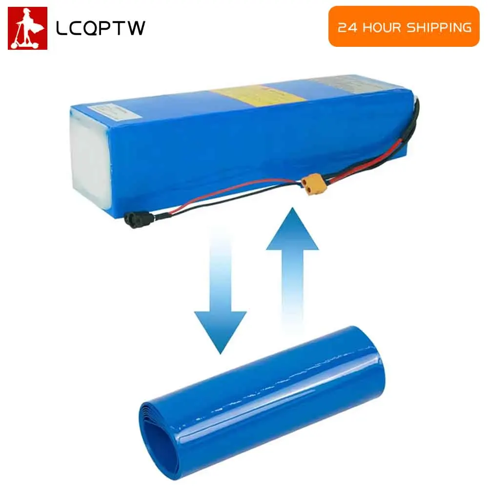 1 m PVC-Schrumpfschlauch, Schrumpffolie für große Batteriepackleistung für 18650 Lithium-Batterie-Folienverpackung