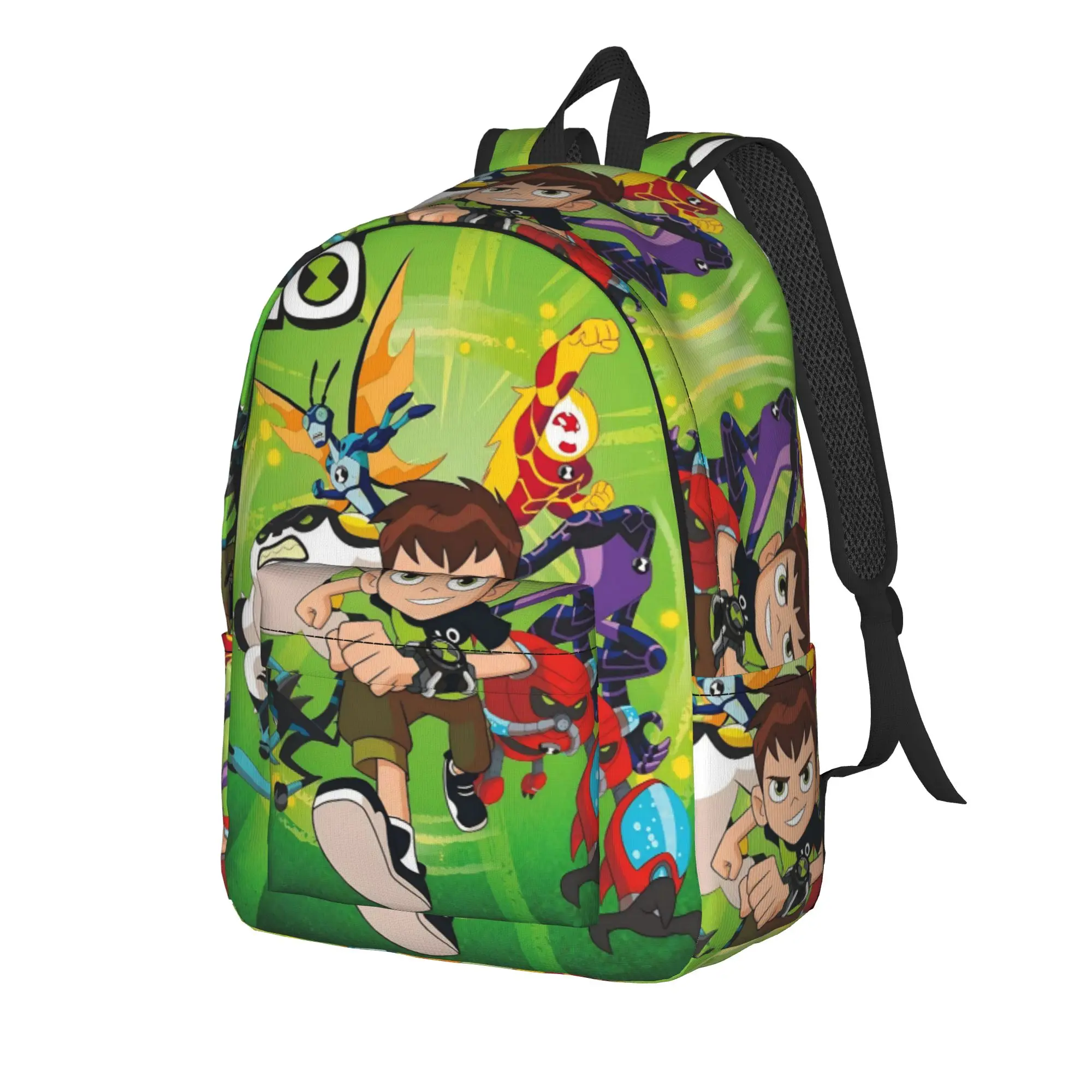 Ben 10 Anime Backpack for Men Women Fashion Student Business Daypack  Laptop Computer Shoulder Bag Gift