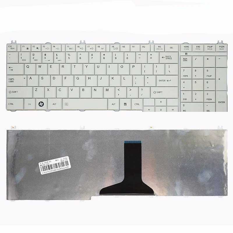 New laptop keyboard compatible for Toshiba C650 l660 l655 l750d l670 l650 l650 l675l 750 l755 c650d c655 c6600