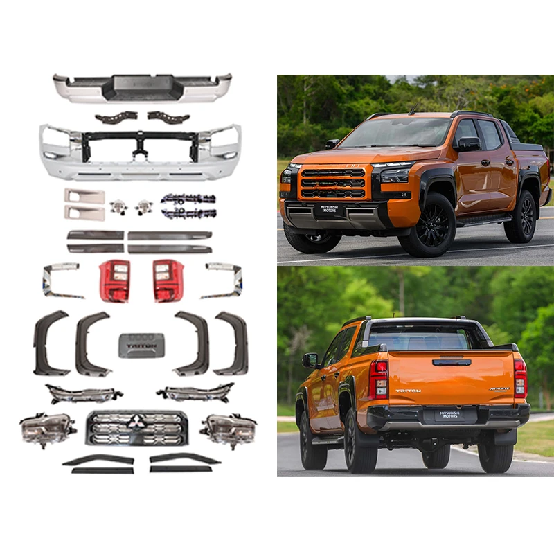 New arrival Body kit for Mitsubishi Triton L200 2015-2018 upgrade 2023