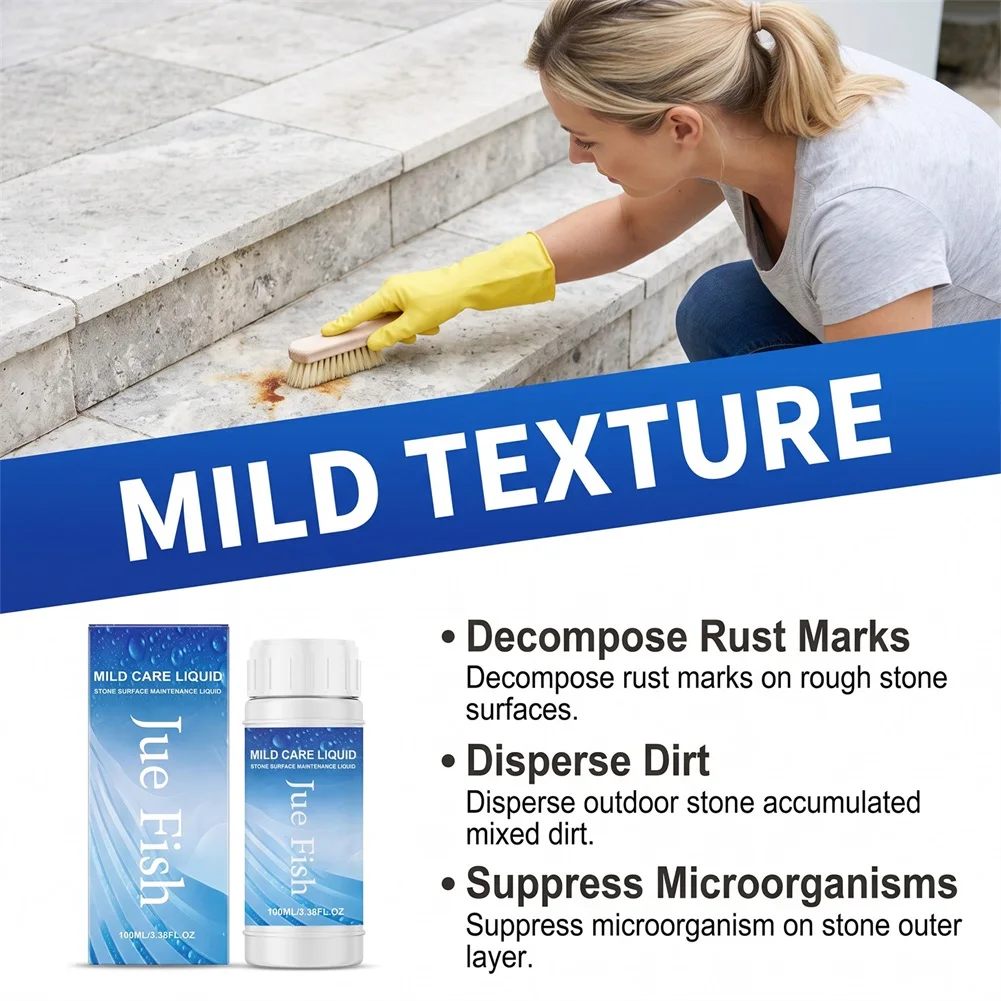 Stone Stain Remover Cleaner Marble Stain Remover Paste Residue-Free Clean Powerful Deep-Penetrating Formulas For Home For Floor