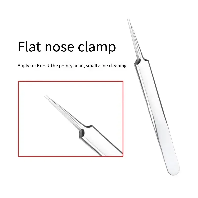 حب الشباب إبرة الملقط ضوء البثرة عيب البثور إزالة وأشار بيند رئيس أدوات العناية بالوجه حب الشباب النازع الجمال الصحة #6