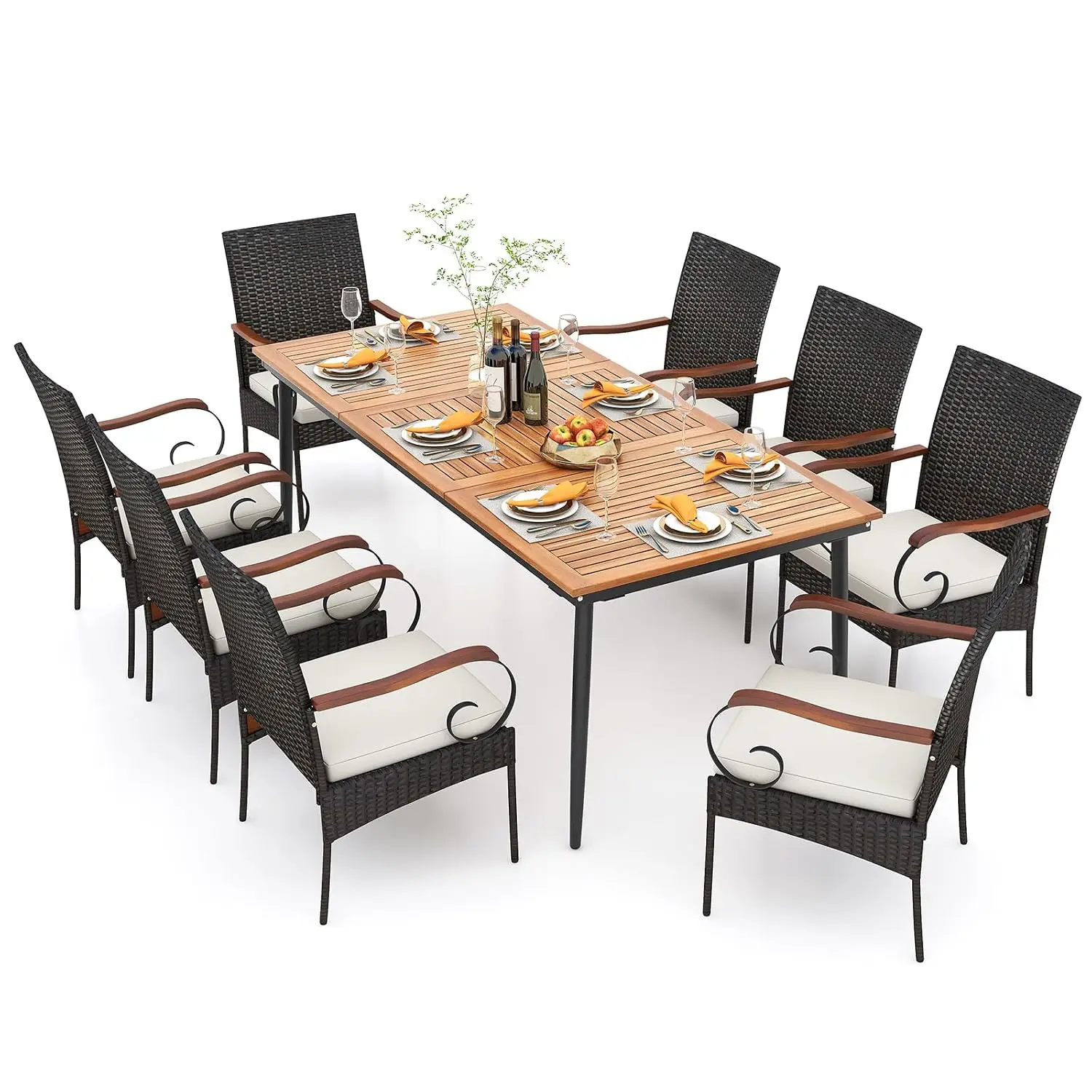 9-Piece Patio Dining Set, 79