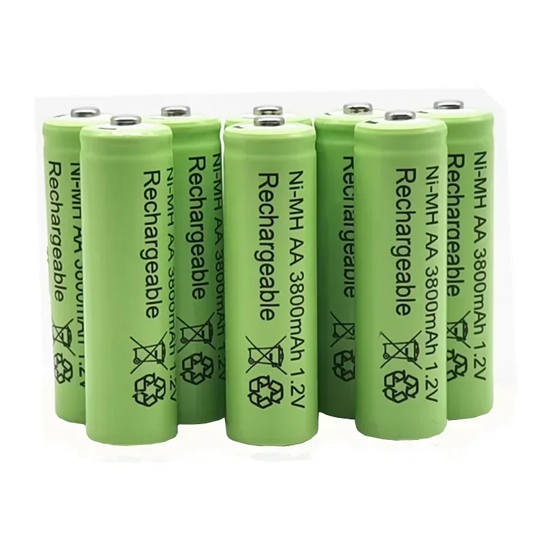 1,2 В AA 3800 мАч Ni-MH аккумуляторная батарея Pour Jouet Télécommande Piles Rechargeable Batterie