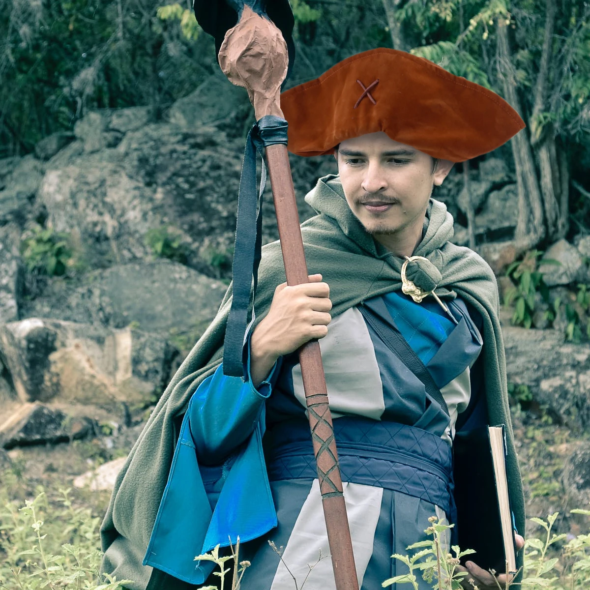 

Pirate Costume Hat Halloween Cosplay Accessories Props Cool Classical Fashionable Party Headgear Safe As Shown