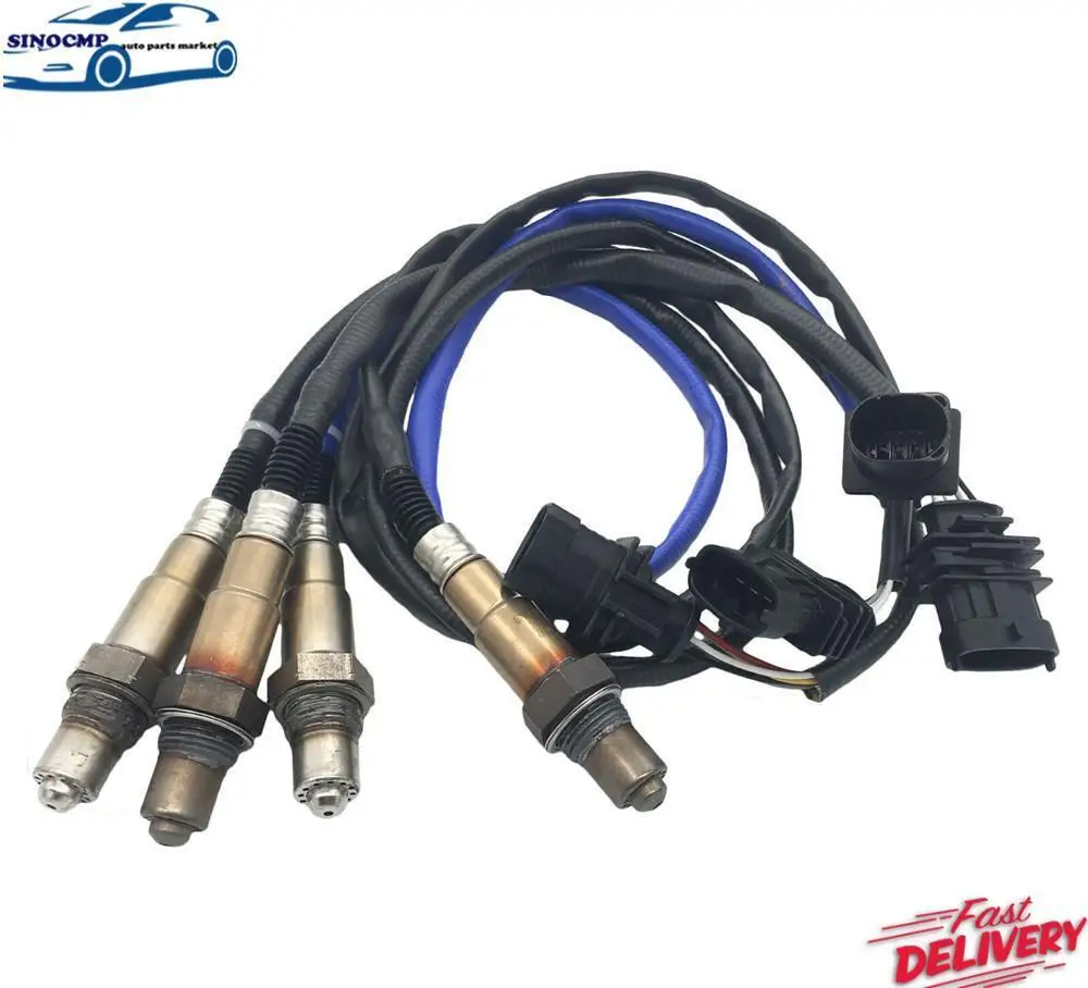 4Pcs Oxygen O2 Sensor For 2014-2020 Maserati Ghibli 3.0L 2017-2020 Levante Turbo