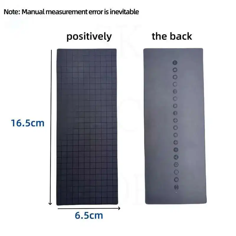 1pc Magnetic Screwpad Screw Postion Memory Plate Mat Small Screws Assorted Fixing Chart Board Magnetic Tool Pad