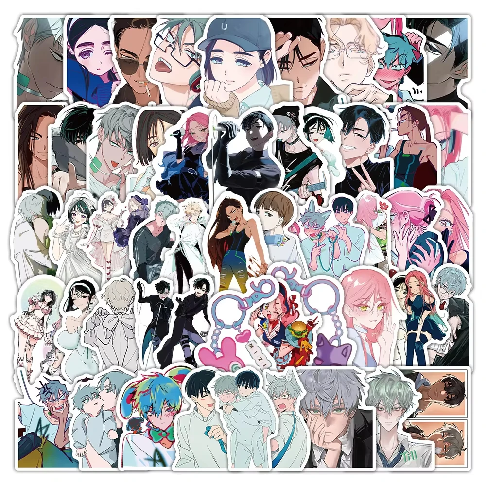 50 stuks Alien Stage Stickers tot Ivan DIY Stickers Scrapbooking Telefoon Bagage Skateboard Waterdichte stickers