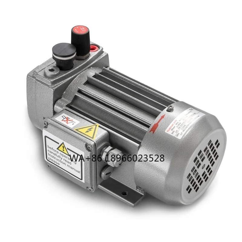 Hot Sale 4 Cubic Meters Per Hour 110V 220VAC 380V Small Value Vacuum Pump Single Stage Oil Free Electric Micro Rotary Vane Pump