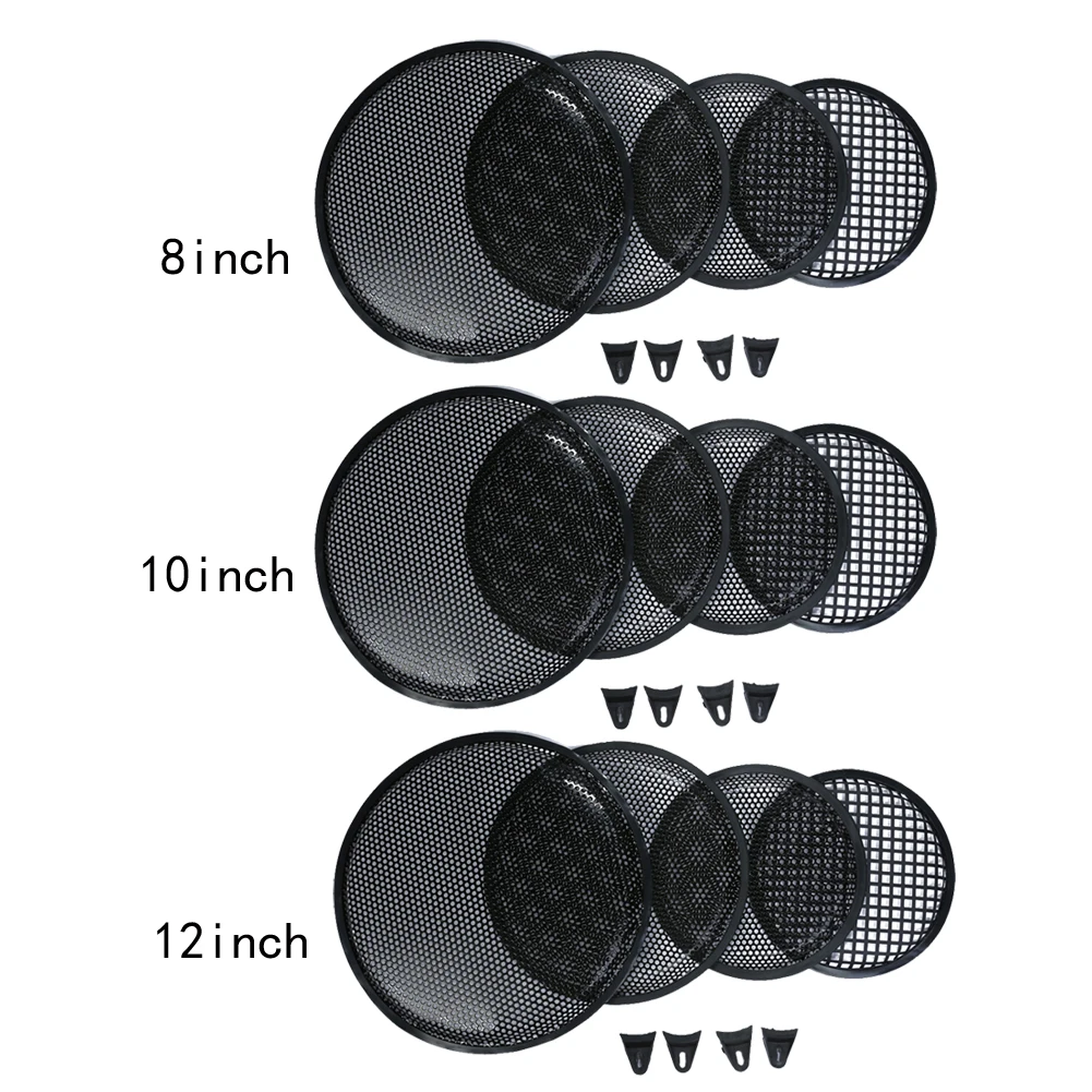1pc Metal Mesh Easily Installation Speaker Net Cover Replace