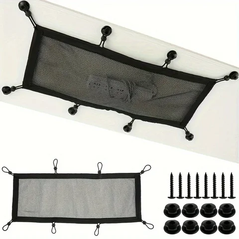 8 Hole Socket Network Pocket Under Desk Cable Management Net Under…